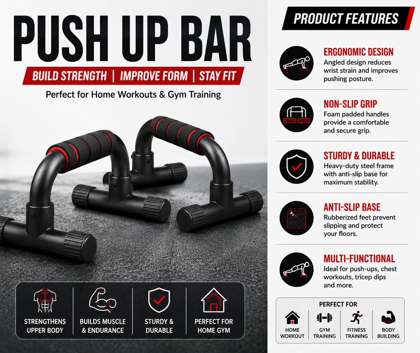 Premium Push-Up Bars