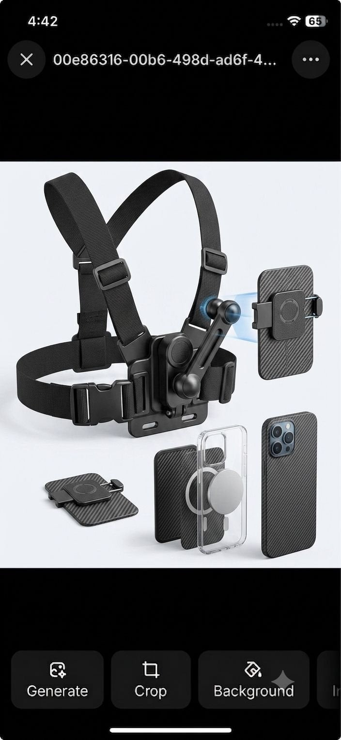 Chest Phone Mount Harness