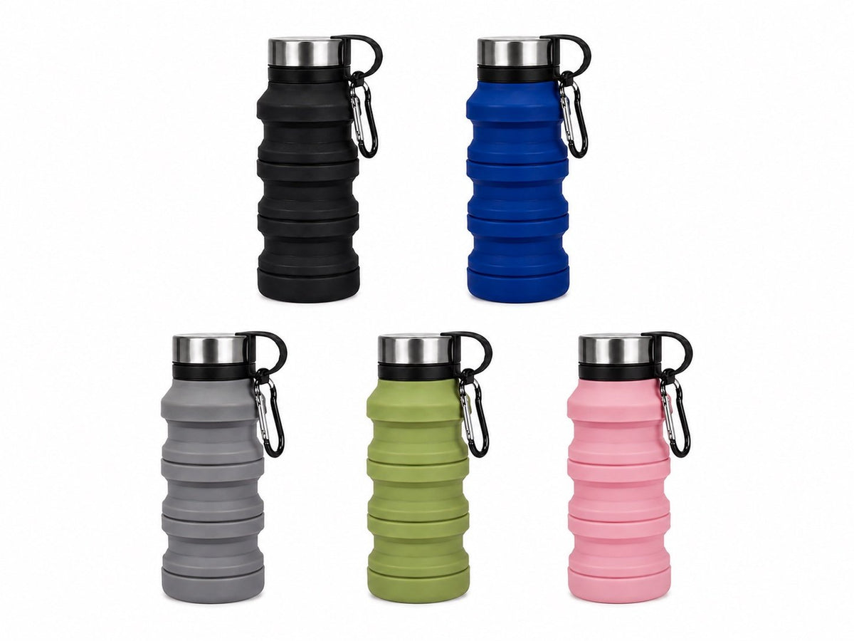 Collapsible Silicone Water Bottle