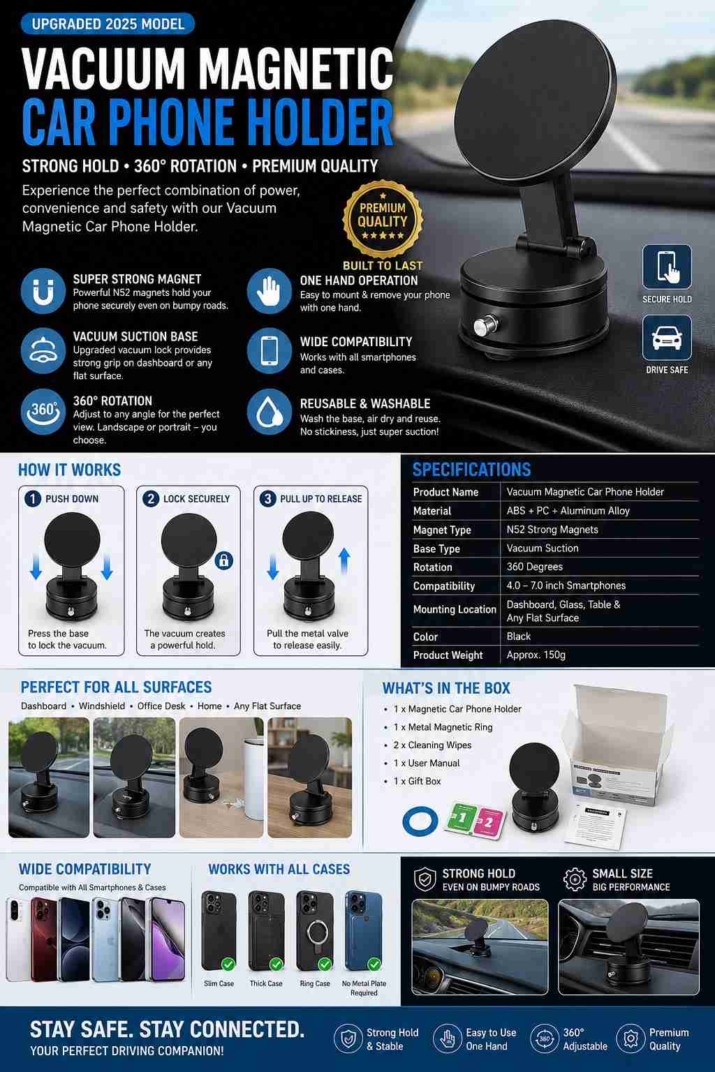 Magnetic Phone Holder