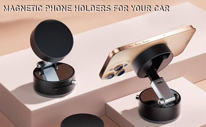 Magnetic phone holder