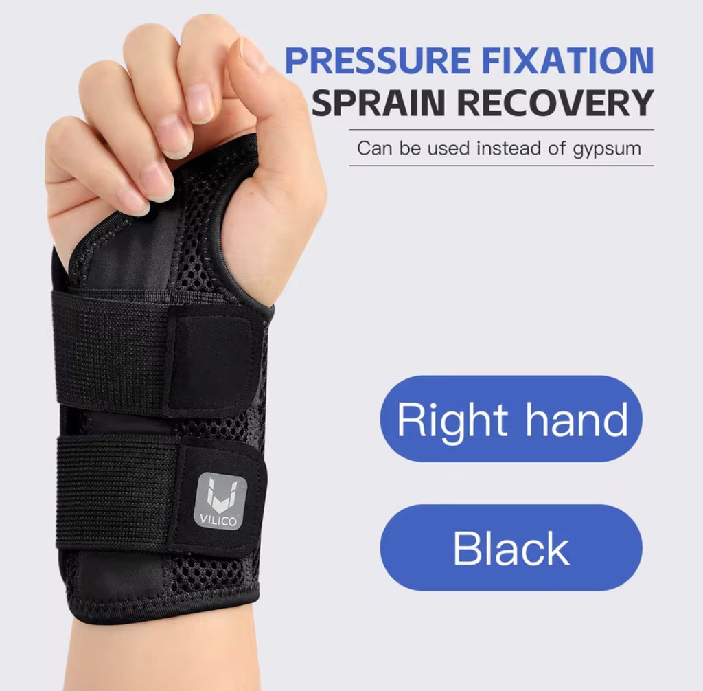 Adjustable Wrist Support Brace with Removable Splint – Carpal Tunnel Wrist Stabilizer