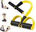 4 Tube Resistance Band with Foot Pedals