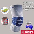 3D Compression Knee Support Brace with Silicone Gel Pad