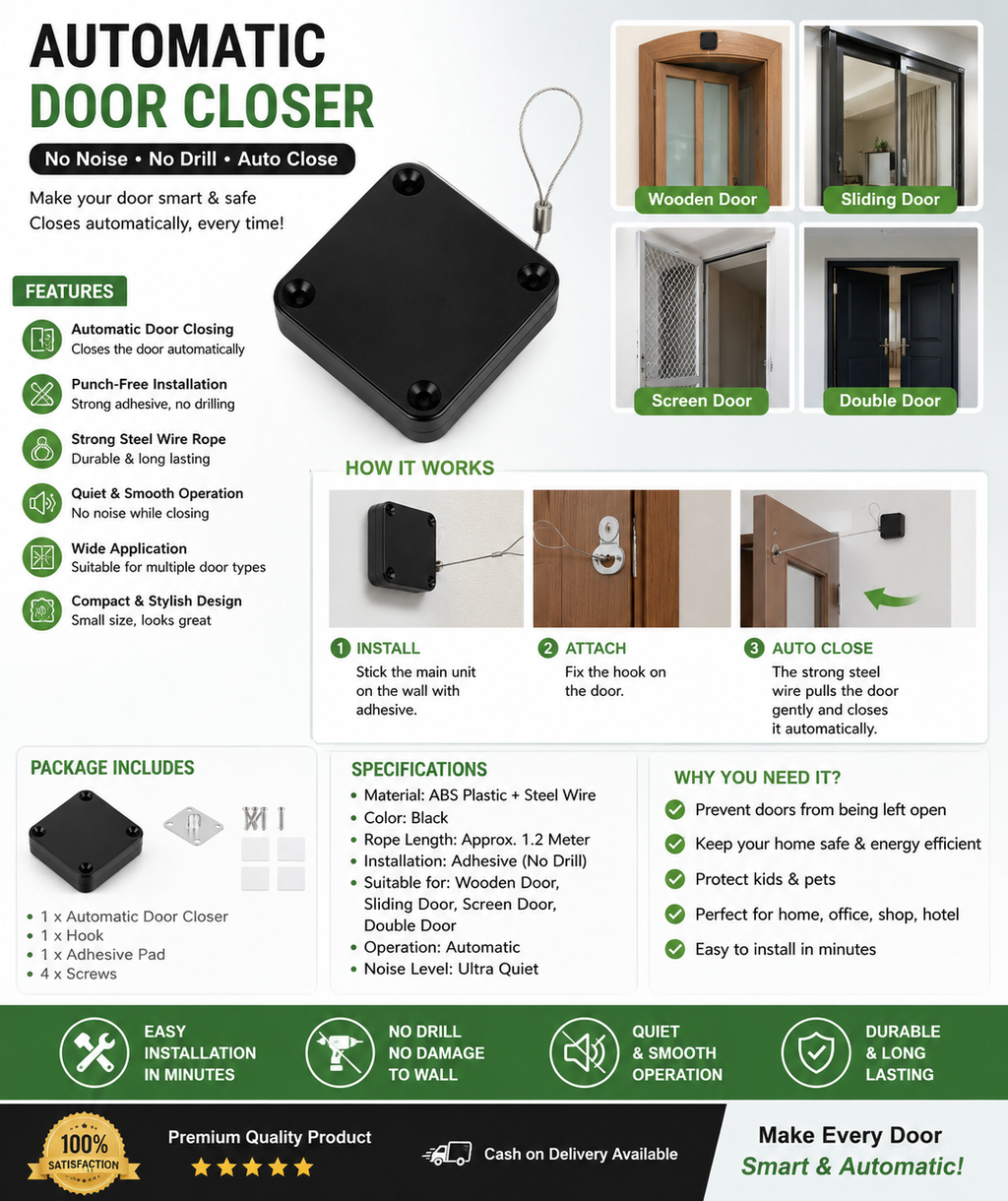 Automatic Door Closer